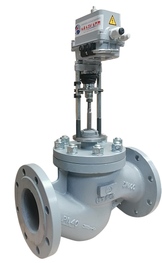 Клапан стальной односедельный КЗРр 25с947п DN50