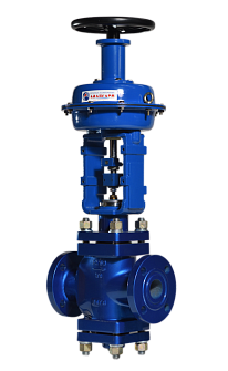 Клапан стальной двухседельный 25нж50нж НЗ DN125