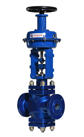 Клапан стальной двухседельный 25нж50нж НЗ DN125